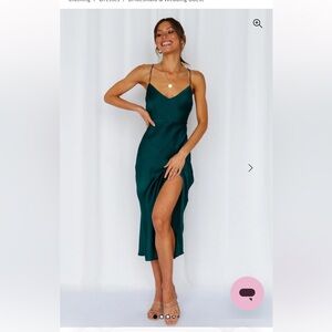 Green Hello Molly Dress